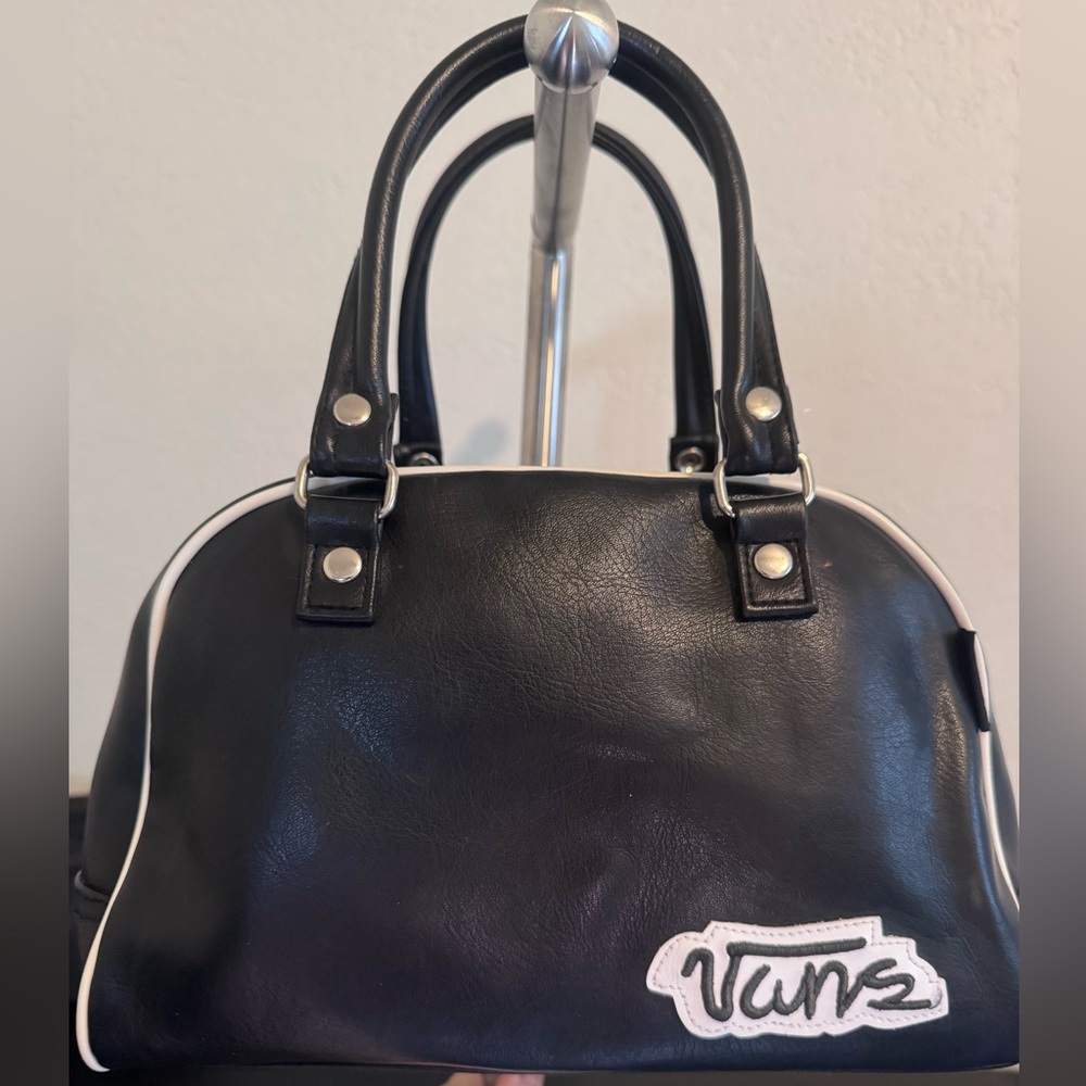 Y2K Vans Black Satchel Bag